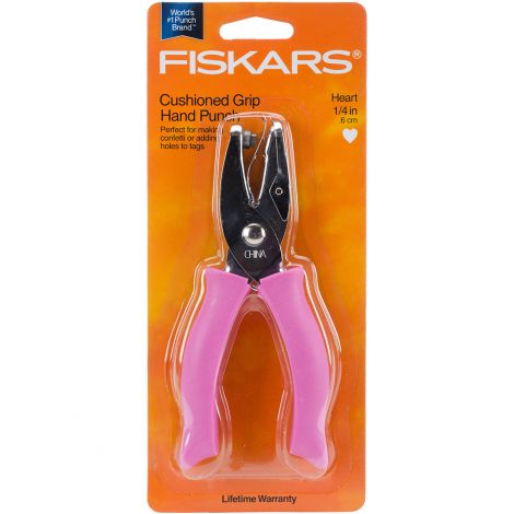 Dziurkacz ozdobny Fiskars szczypcowy 5mm Serce